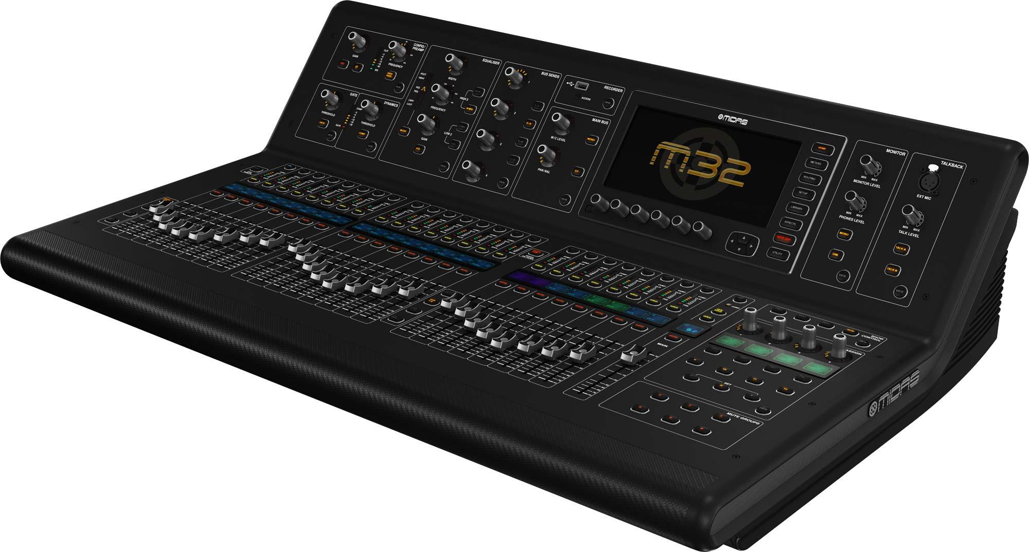 MIDAS M32 LIVE 32Channel Digital Console for Live and Studio M32IP