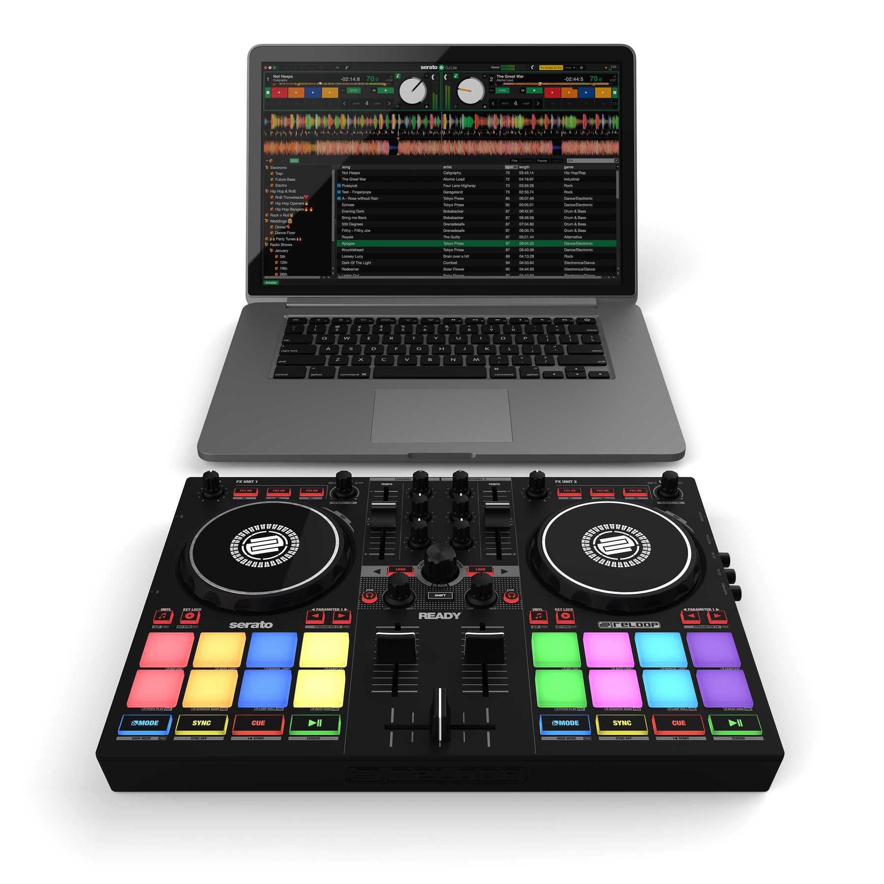 RELOOP READY Portable Performance Controller for Serato agiprodj