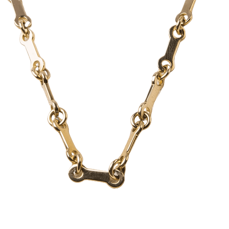 Cadena oro amarillo gruesa 17 AG Joyería