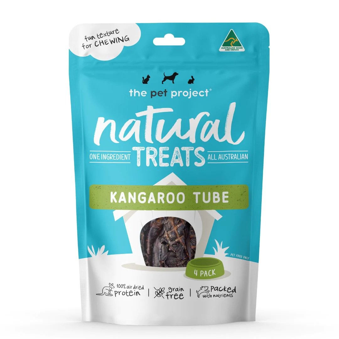 The Pet Project Natural Treats Kangaroo Tube Agline