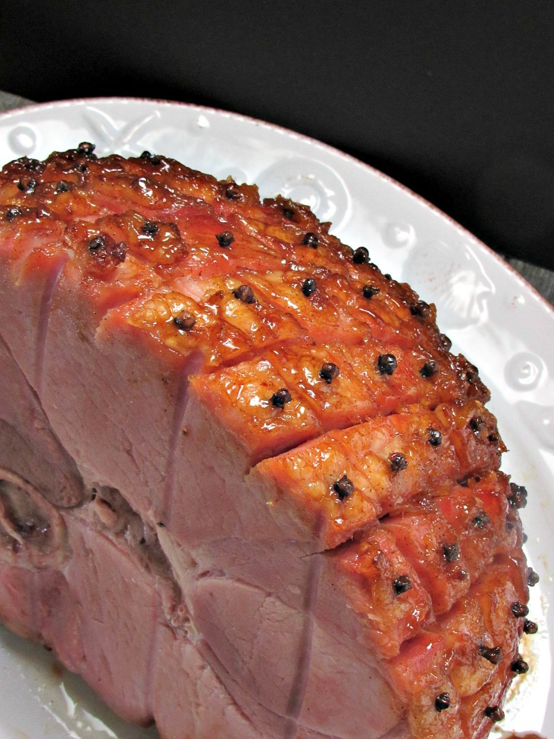 Baked Rum Pineapple Glazed Ham for Easter + all year A Gouda Life