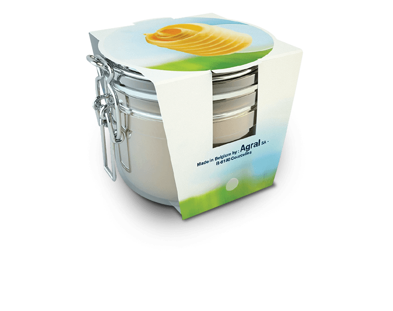 The packaging Agral butter