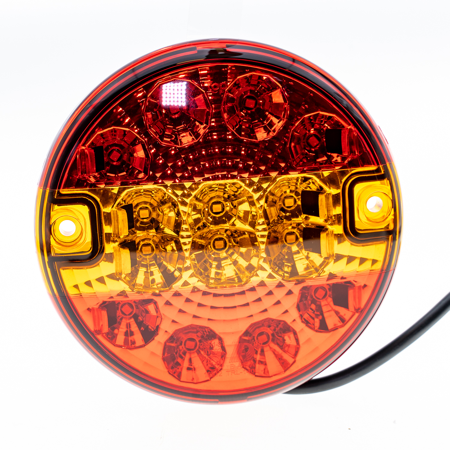 LED Rücklicht / Heckleuchte rund 1224V flache Ausführung Agrarled.de
