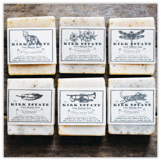 Bath (pg 3) Products by Living Libations, Oregon Soap Company, and