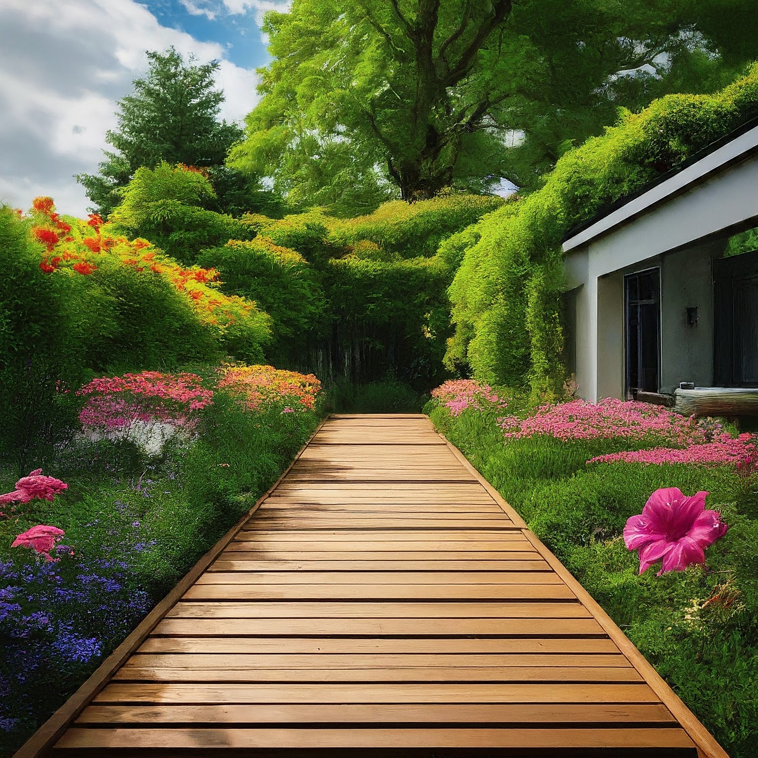 Deckscaping Calgary Around Deck Landscape A Green Future