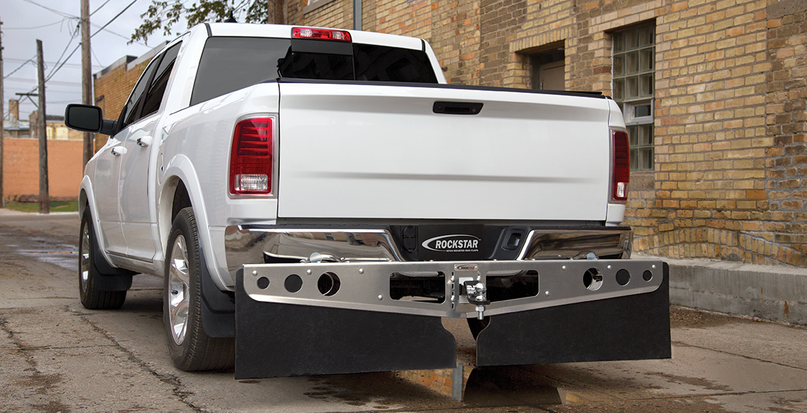 Hitch Mounted Mud Flaps Lineup Best Fit Towing Protection