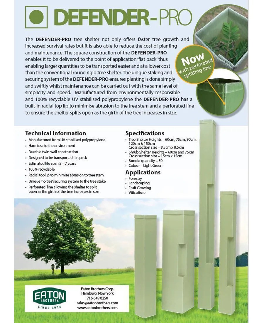 Defender Pro Tree Shelters kennedy's Home and Garden agridirect.ie