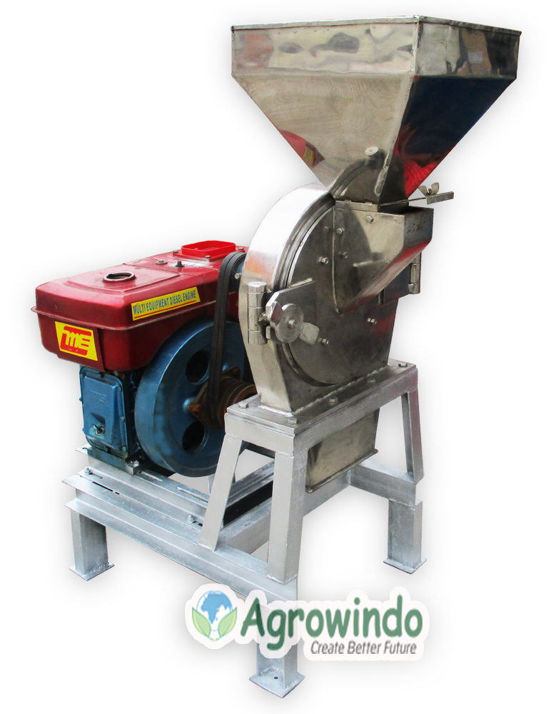 Mesin Pembuat Tepung Disc Mill Agrowindo Agrowindo