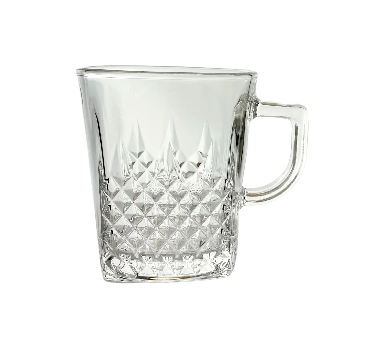 9oz, 6 Pcs Glass Cup Set 8 Set/Ctn American Golden Season