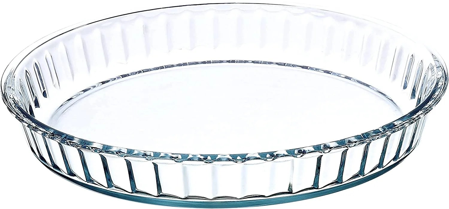 Round Glass Baking Pan ( D=26.3 cm H=5.7cm) 8 PCS/CTN American