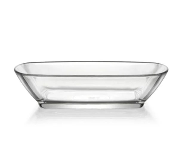 7.75 oz, 2 Pc Glass Rectangular Bowl Set 12 Set/Ctn American Golden