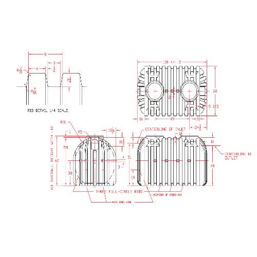 1000 GAL SEPTIC TANK