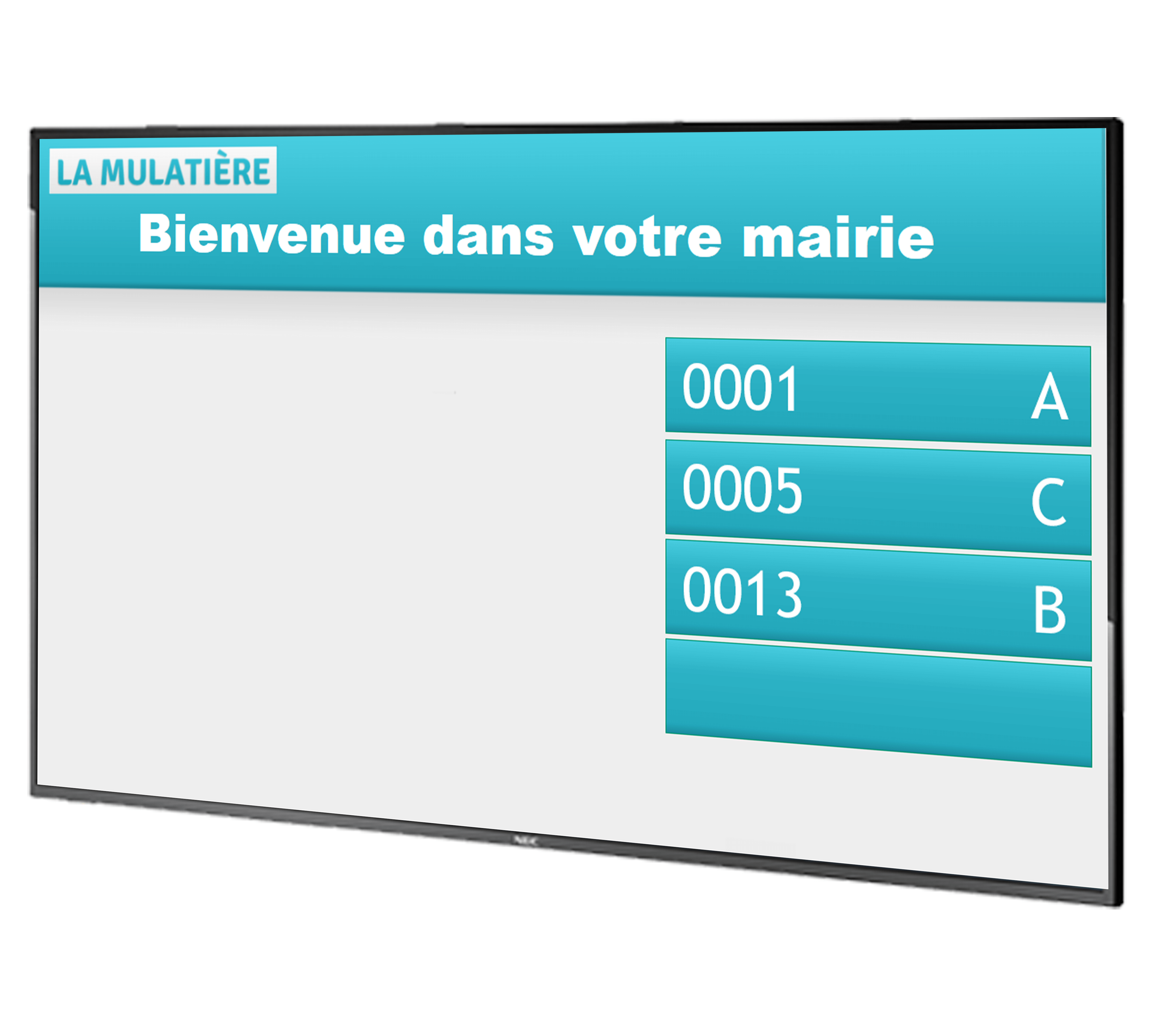 Logiciel de gestion de files d'attente eGefi AGT Systèmes
