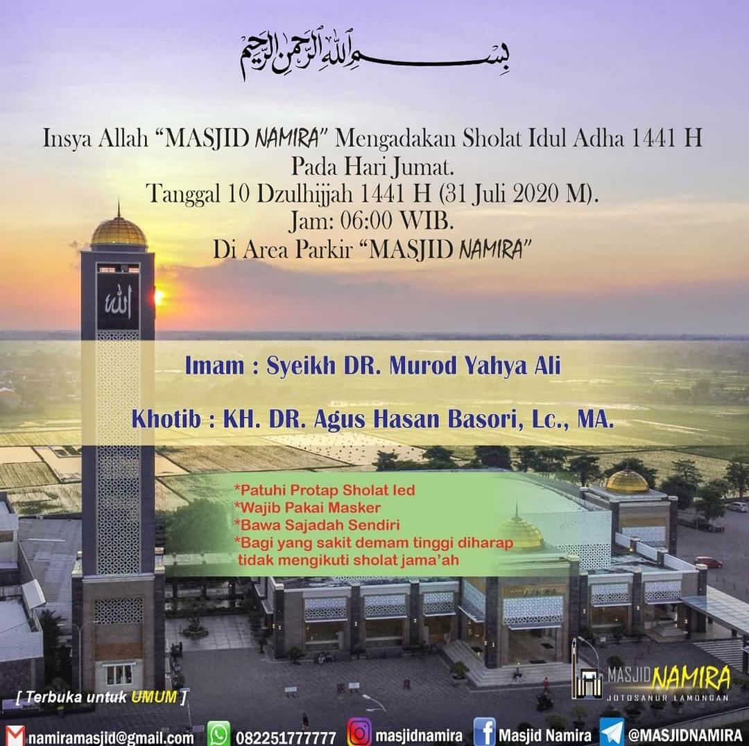 5 PELAJARAN TERBESAR DAN AKTUAL DALAM IDUL ADHA 1441 H | Agus Hasan Bashori