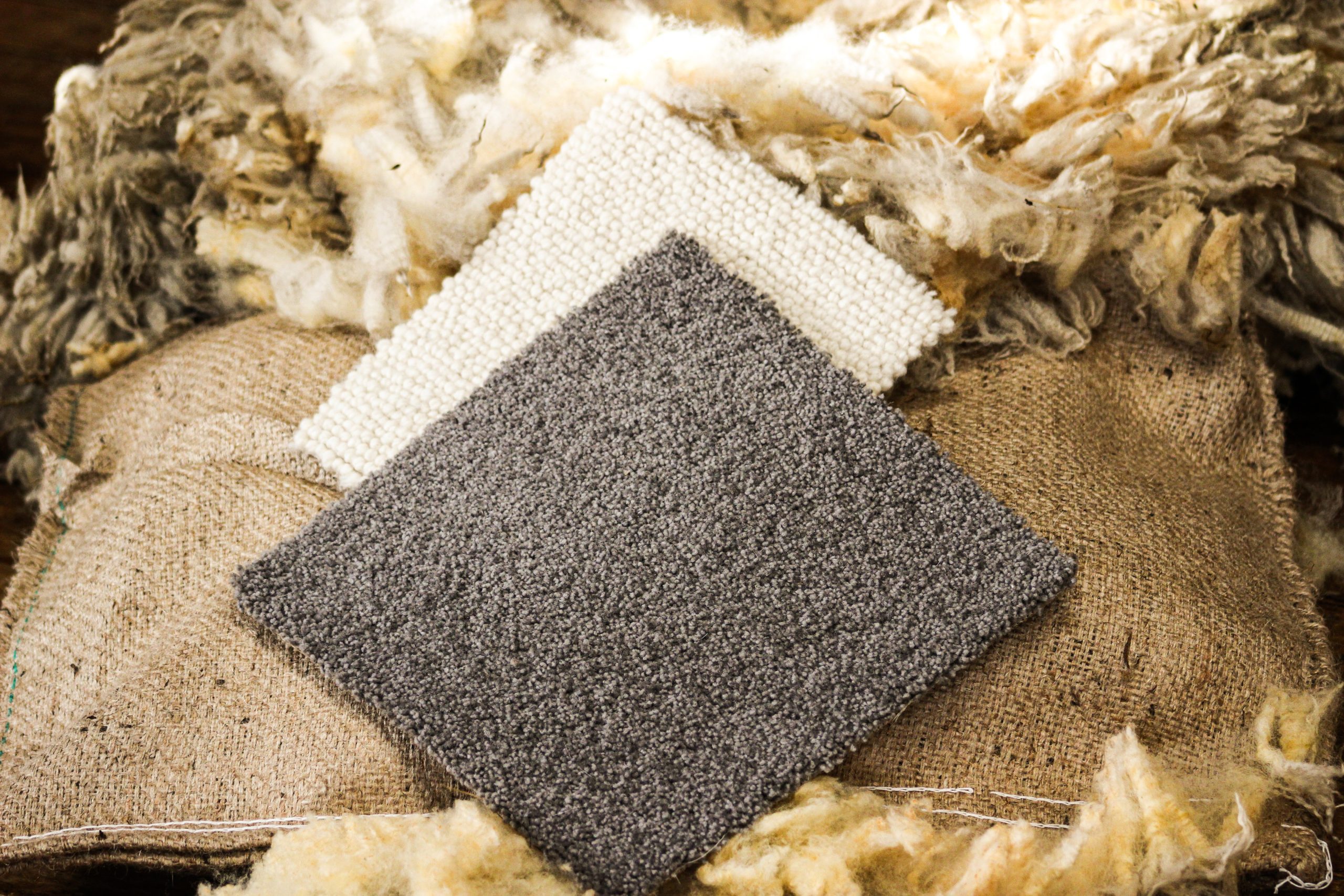 AGWOOL 13 40oz PREMIUM WOOL UNDERLAY WITH HESSIAN BACKING (Colourway