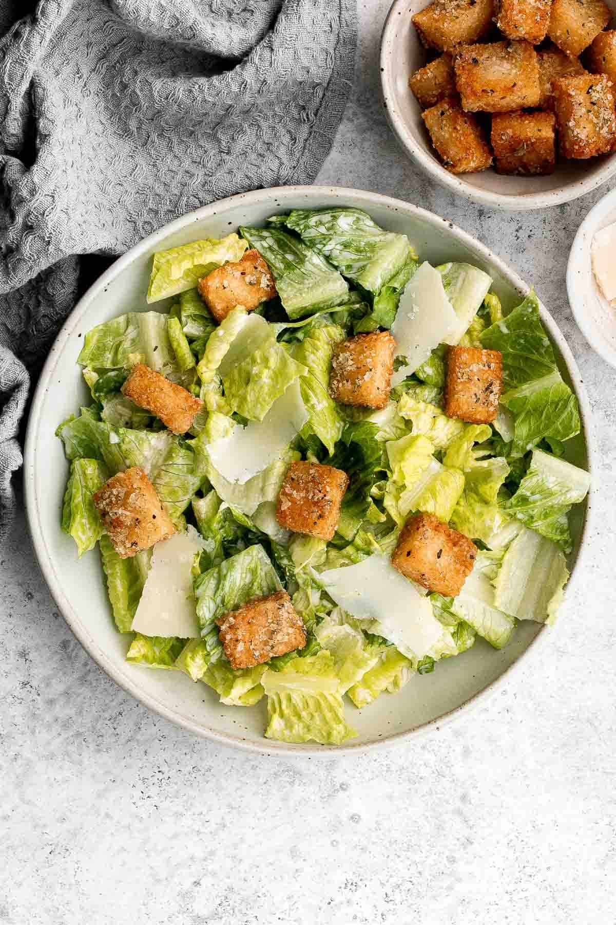 Caesar Salad Ahead of Thyme
