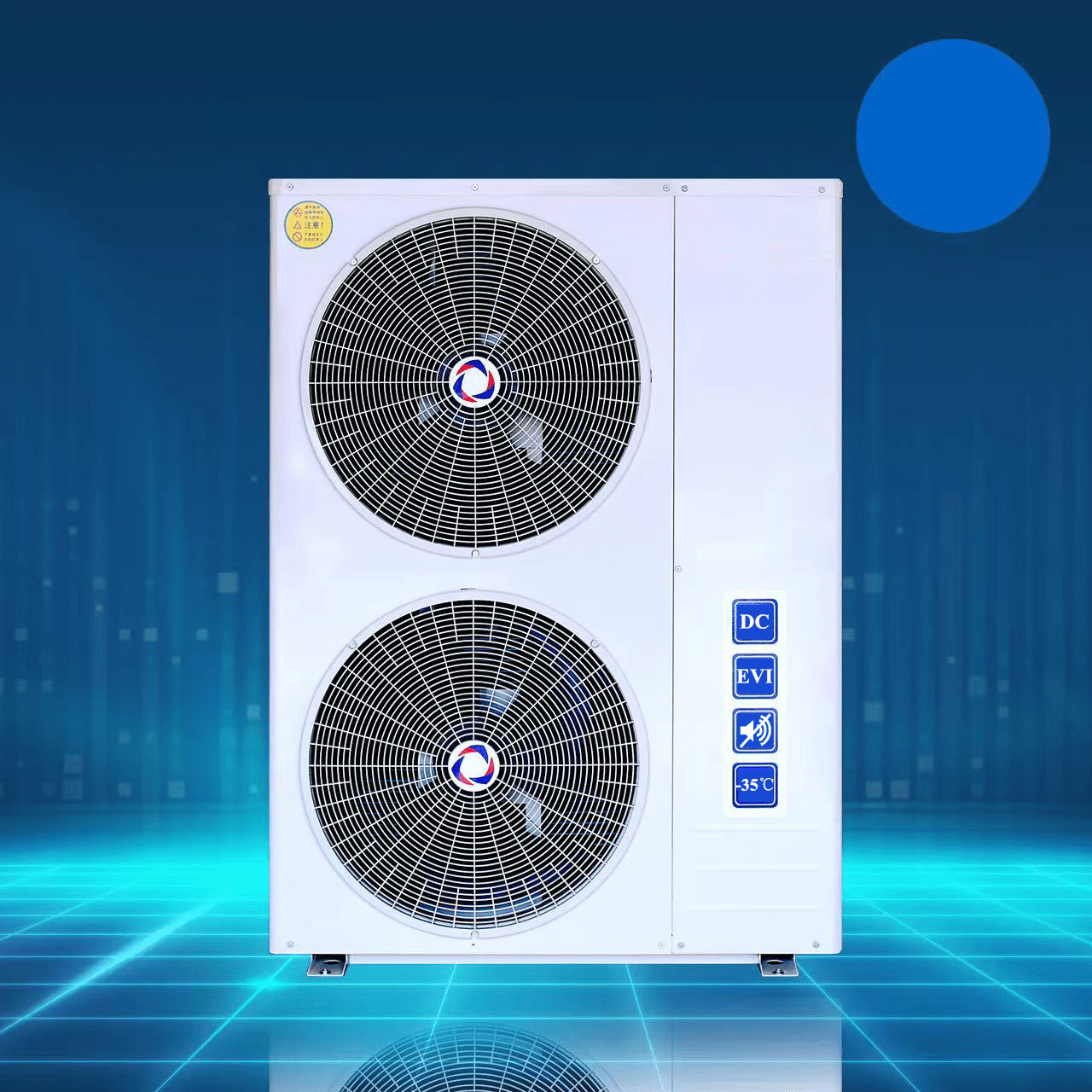 A+++ High Cop 1020kw residential Heated Cooling DHW 30Deg Monobloc