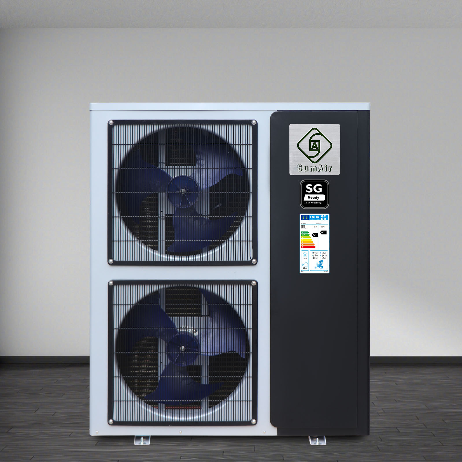 32kw A+++ CE 30Deg Cheap House Heating R32 residential EVI Monobloc DC