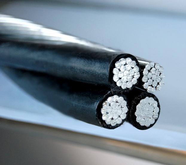 Quadruplex Service Drop Cable Aluminum Conductor