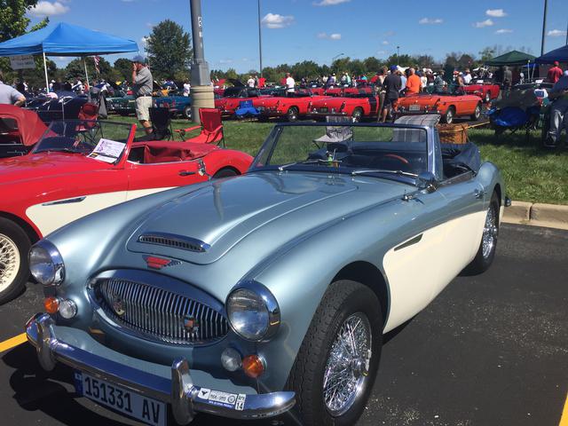 Chicago 2016 All British Car Festival The 3000 Forum AustinHealey
