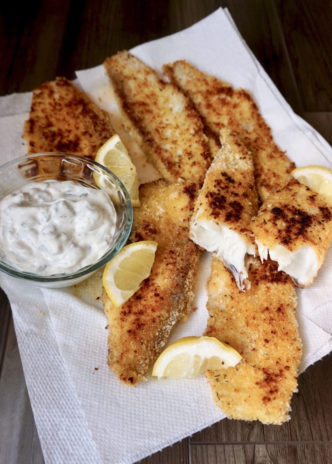 Crispy PanFried Tilapia A Hint of Honey