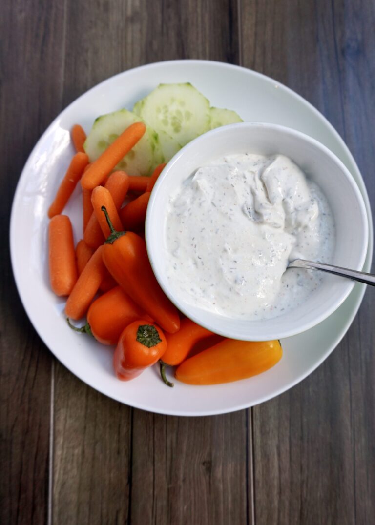 Spicy Dill Yogurt Dip A Hint of Honey