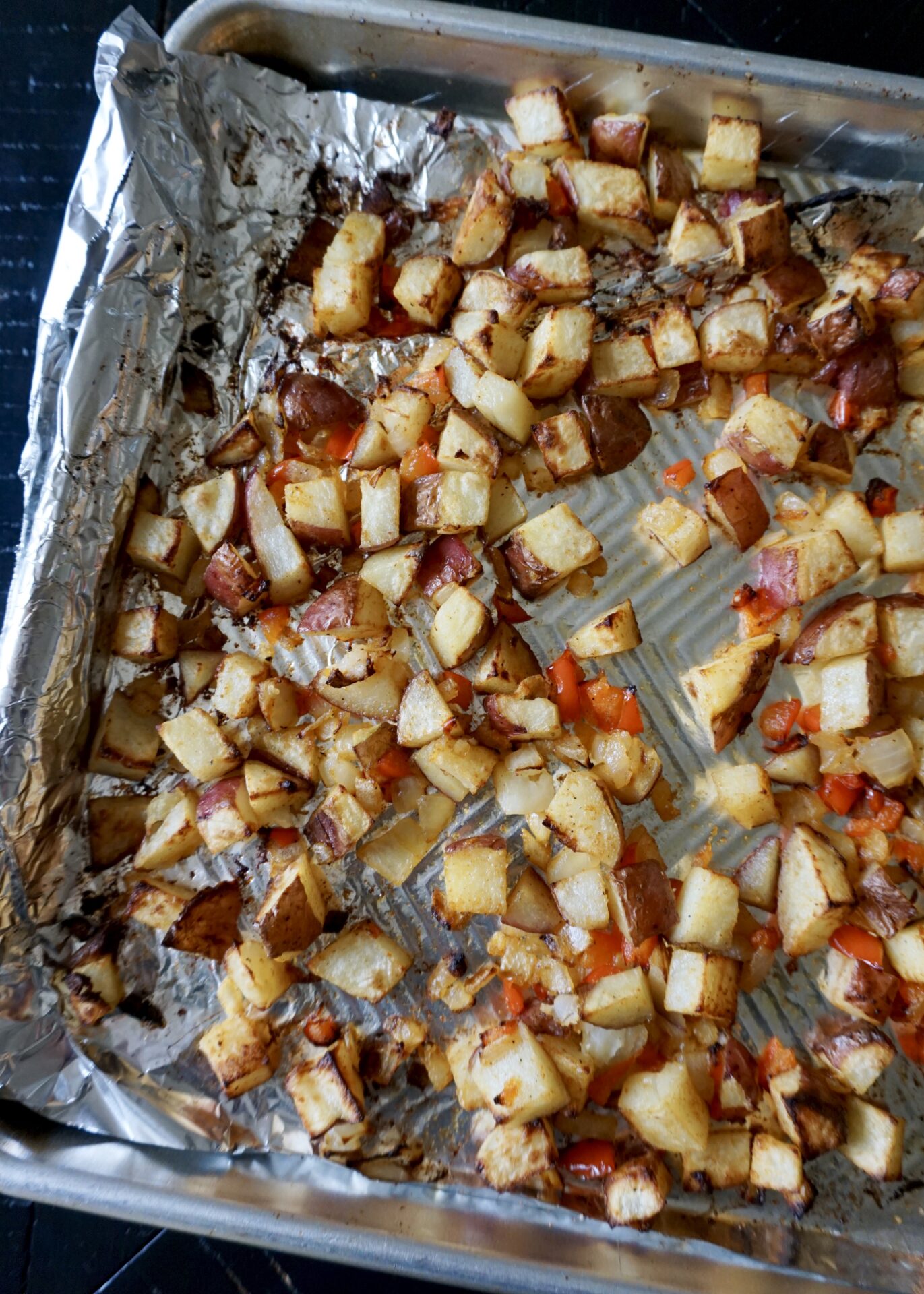 SheetPan Roasted Breakfast Potatoes (Home Fries) A Hint of Honey
