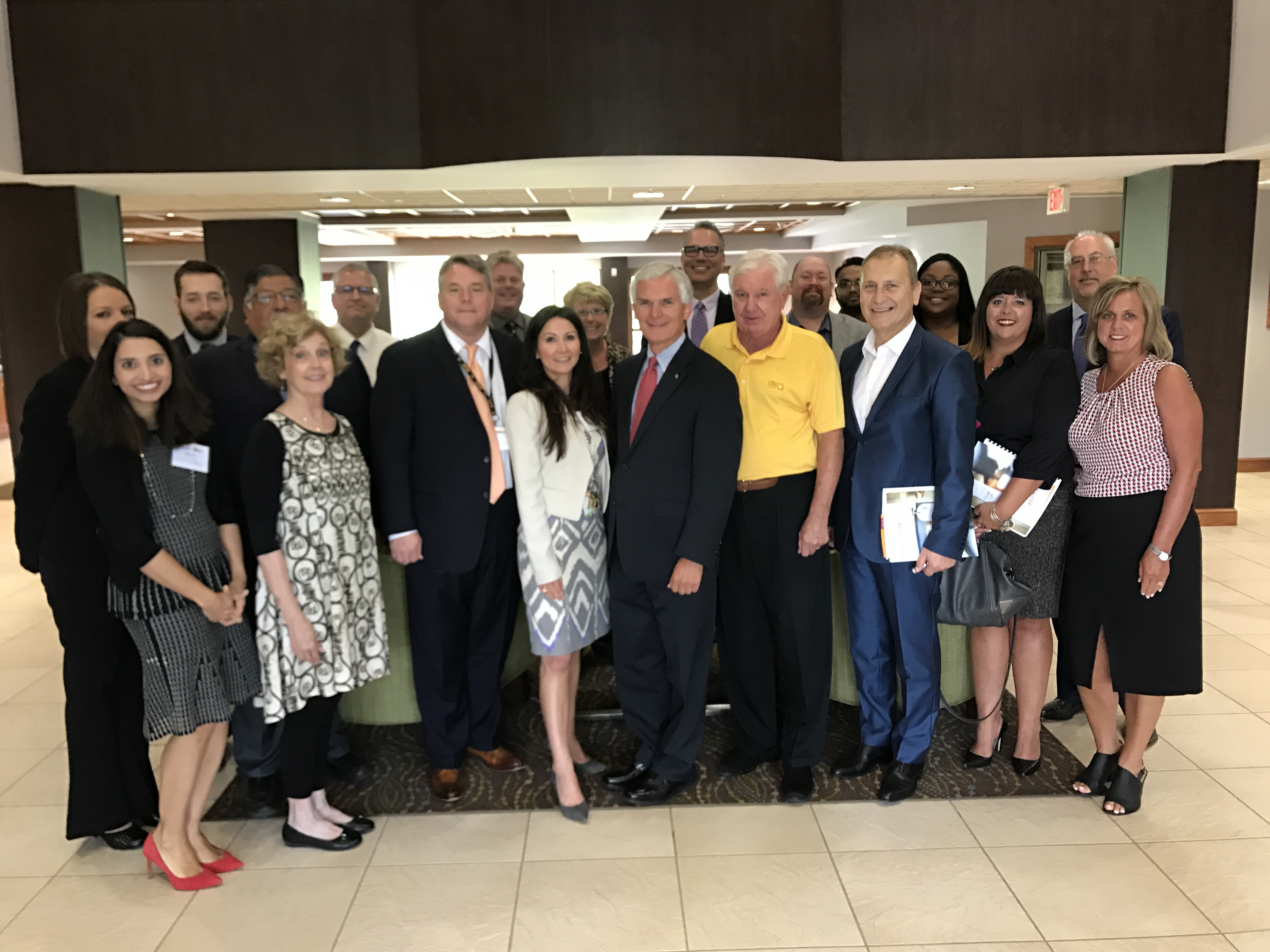 Rep. Latta Tours Wingate By Wyndham Sylvania/Toledo, Participates In