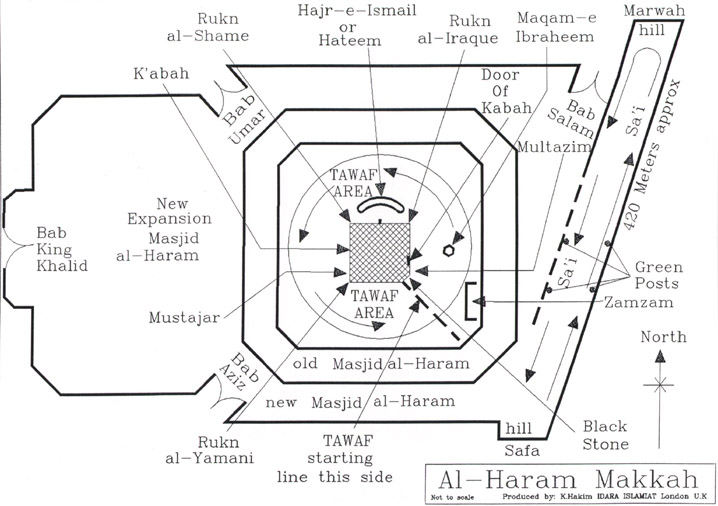 22+ Spesial Masjid Al Haram Map