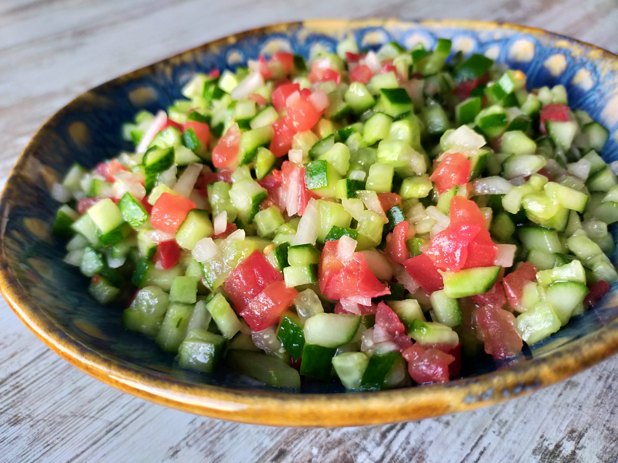Moroccan Cucumber Salad