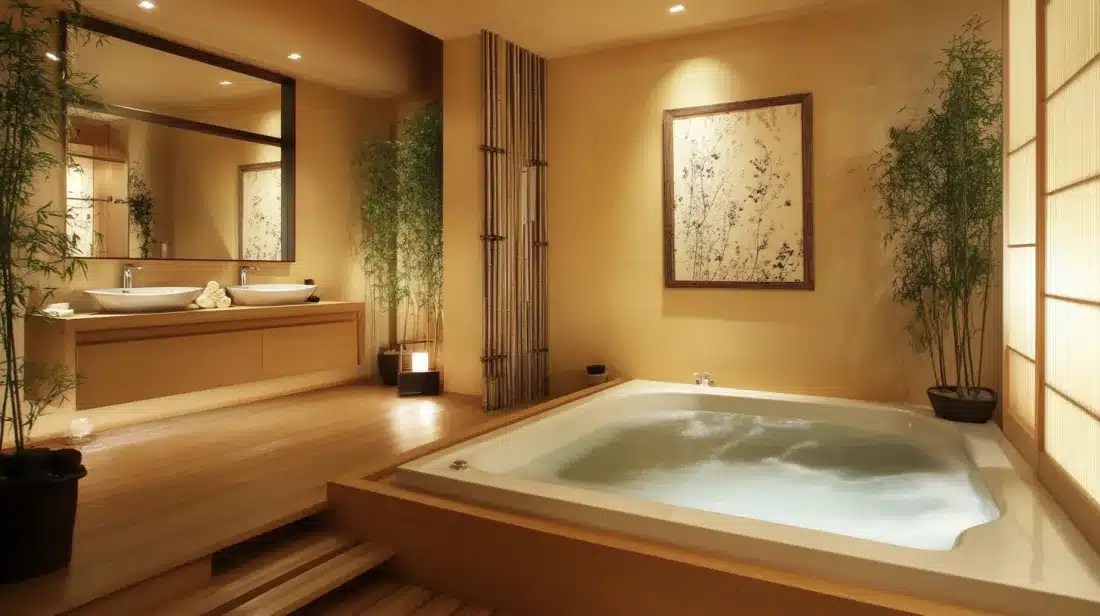 15 Japanese Bathroom Layout Ideas for a Serene Space A House in the Hills