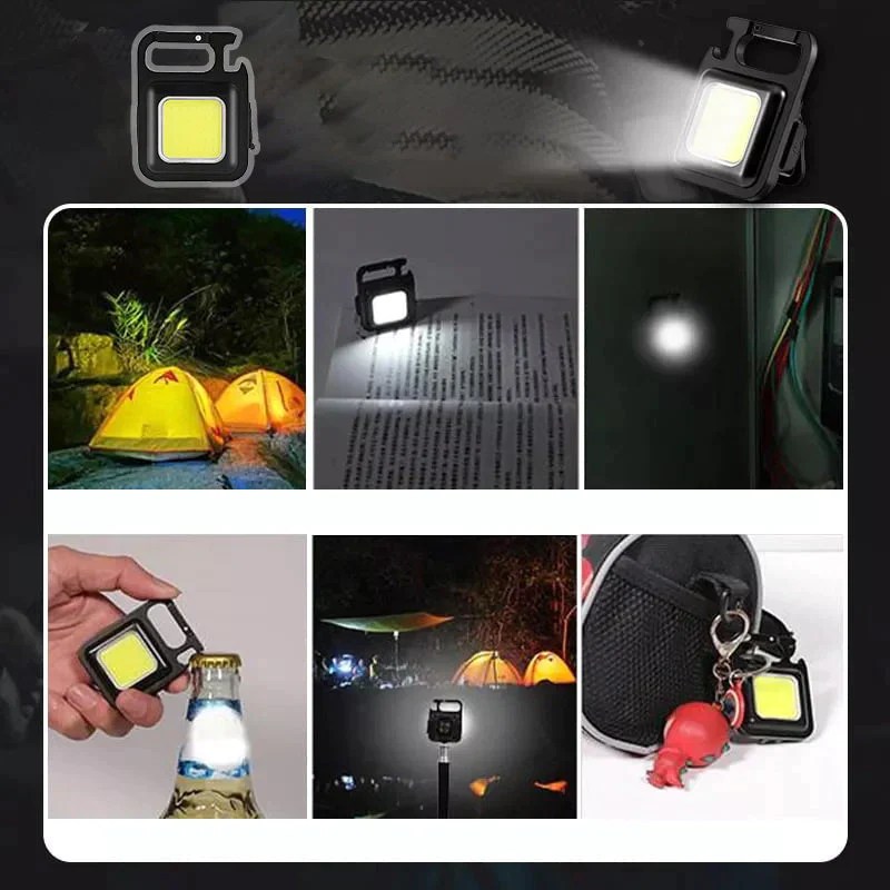 Multifunctional Keychain Emergency Light ailsion