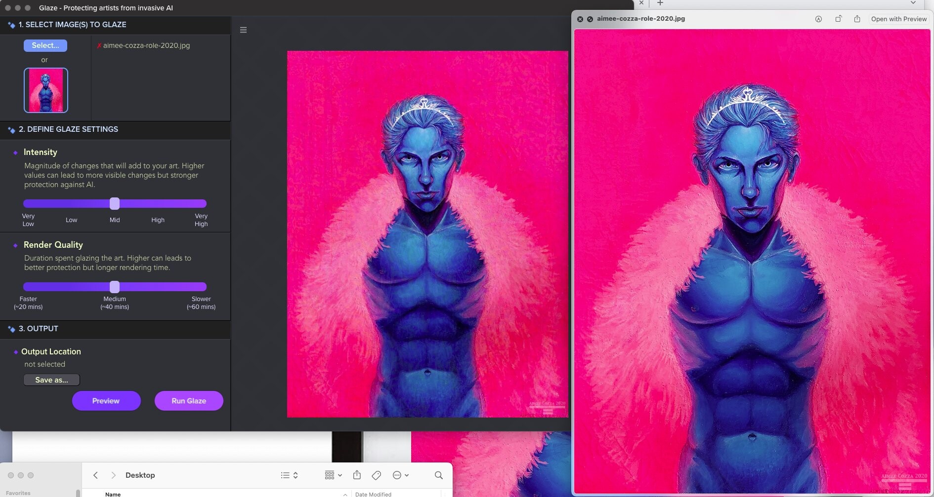 What is Glaze and how can it protect against AI scraping?