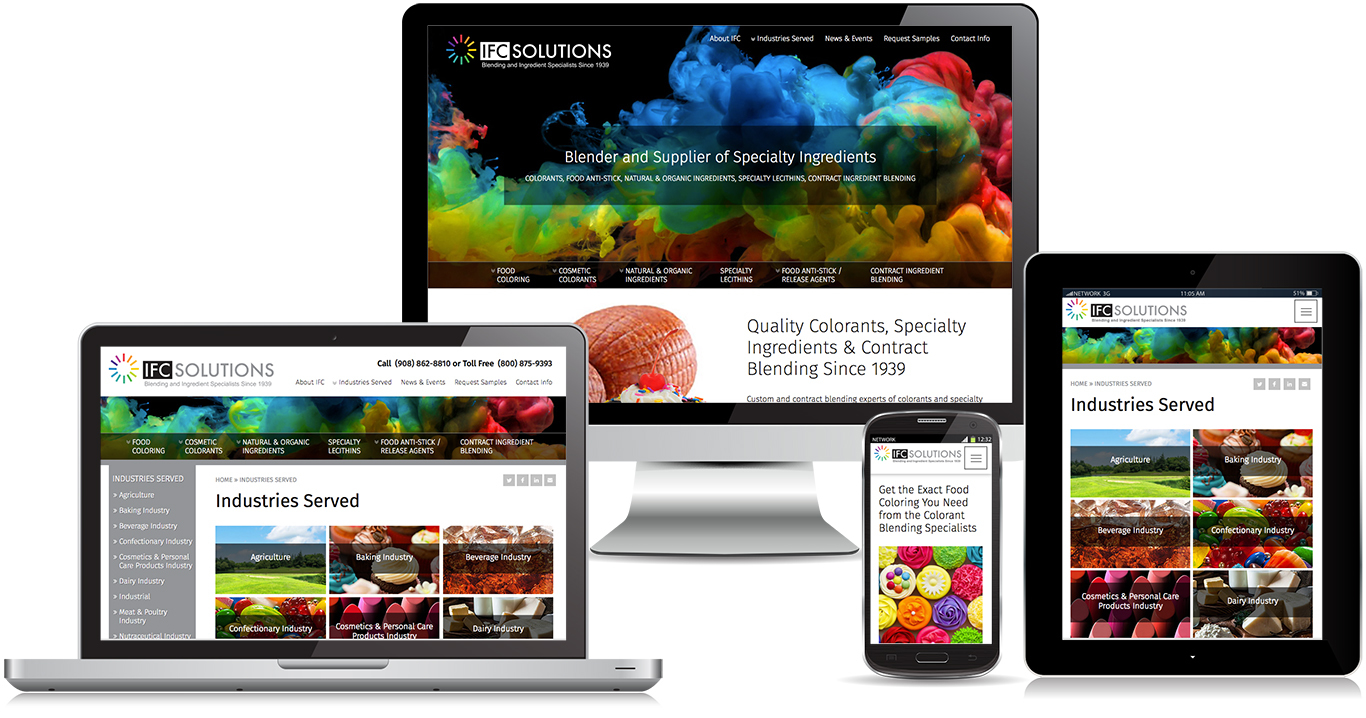 Creative B2B  Design for Food Manufacturer Amplify Project Update