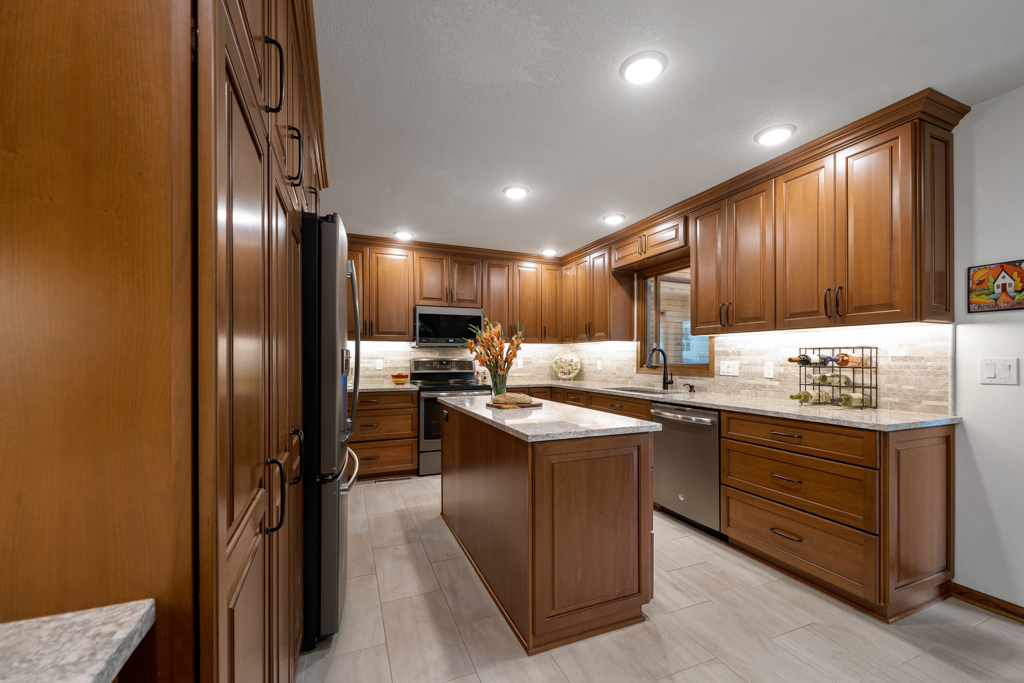 Modern Traditional Kitchen Remodel in Urbandale AIM Kitchen and Bath