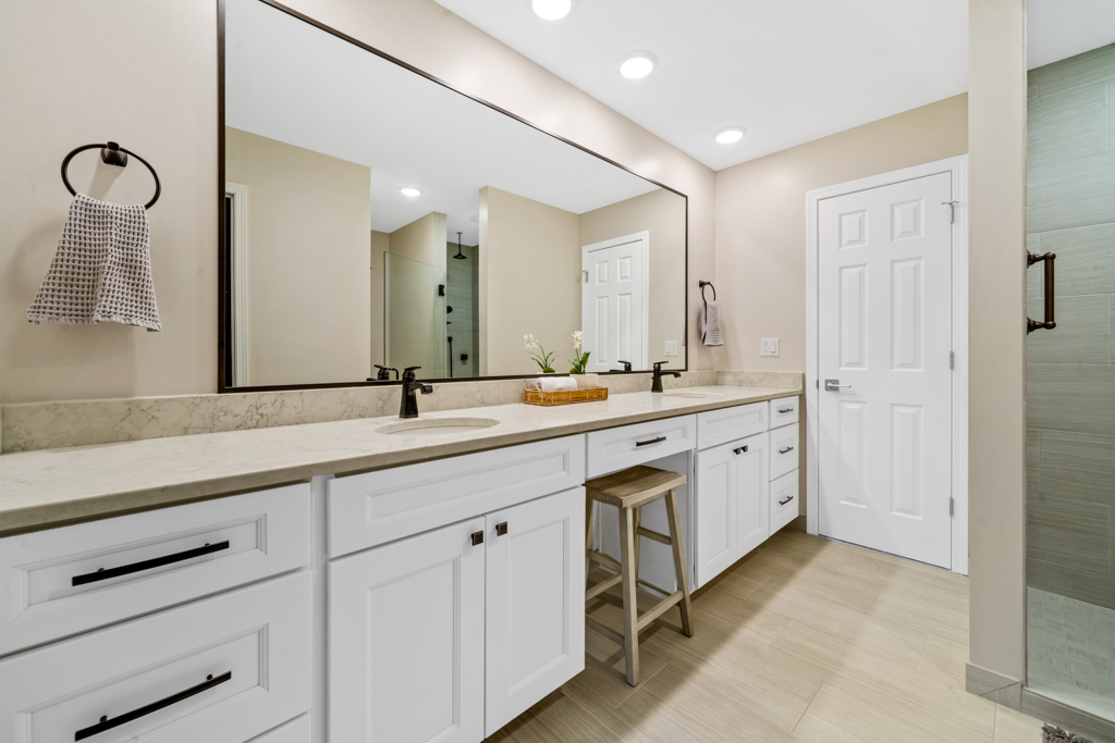 Contemporary Bathroom Remodel In Des Moines AIM Kitchen & Bath