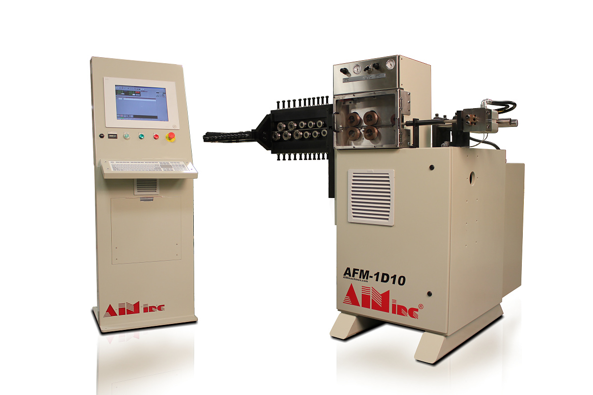 SingleAxis Servo Wire Feeders help boost productivity. AIM Machines