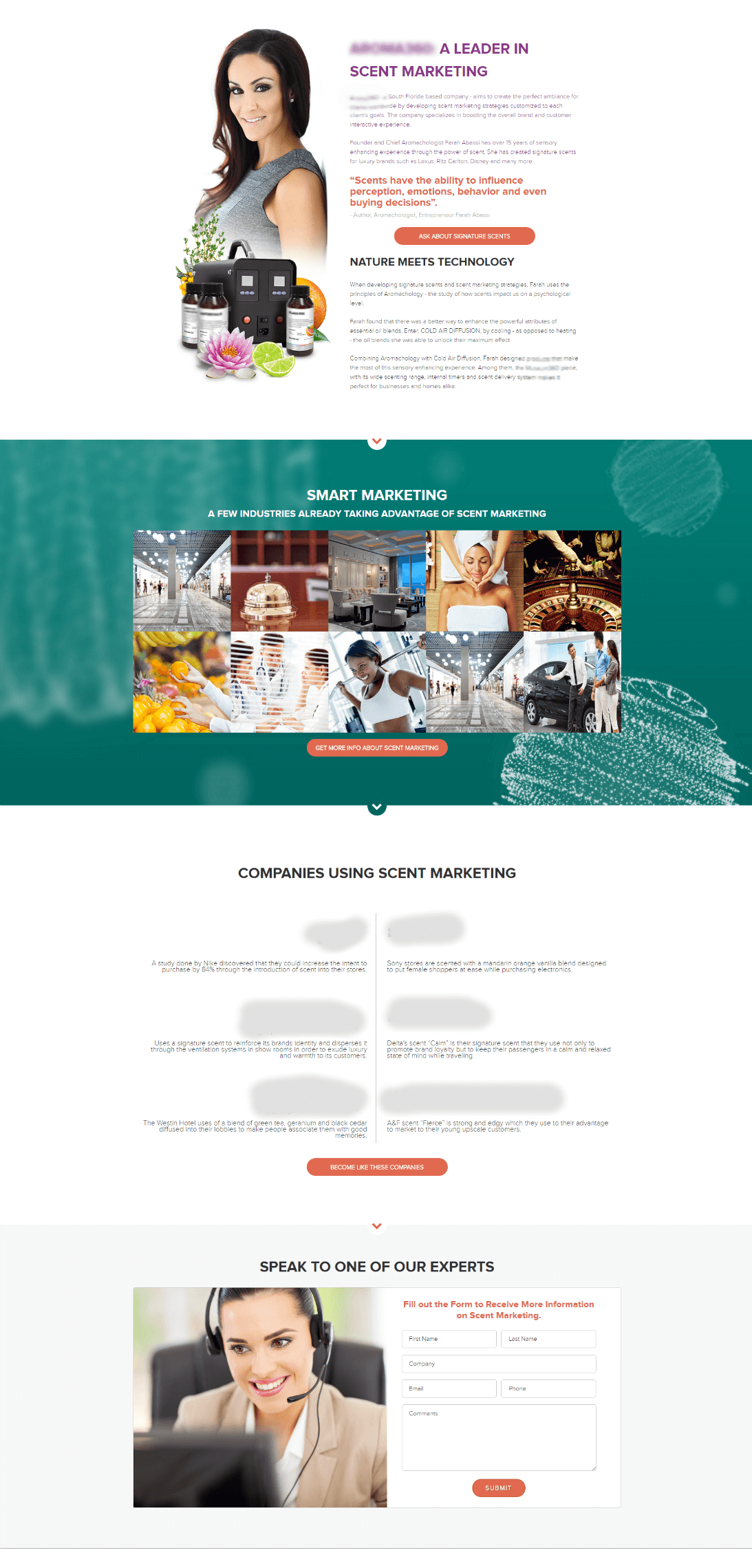 Aroma360 Our Portfolio Aimprosoft