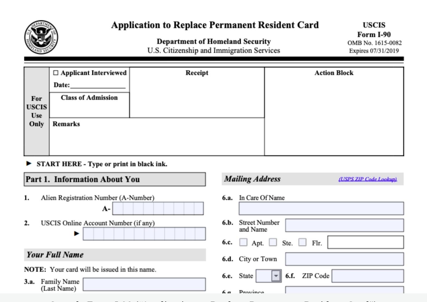 How to Replace a Green Card