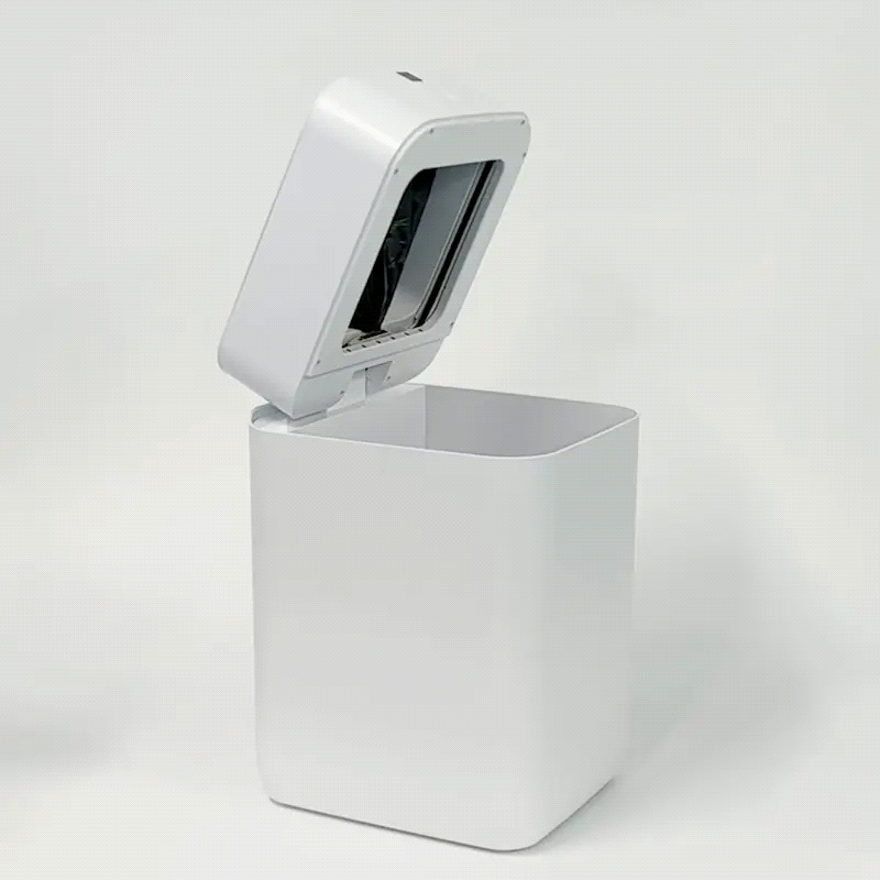 Self sealing smart trash can Motion sensor trash can AirdeerTech