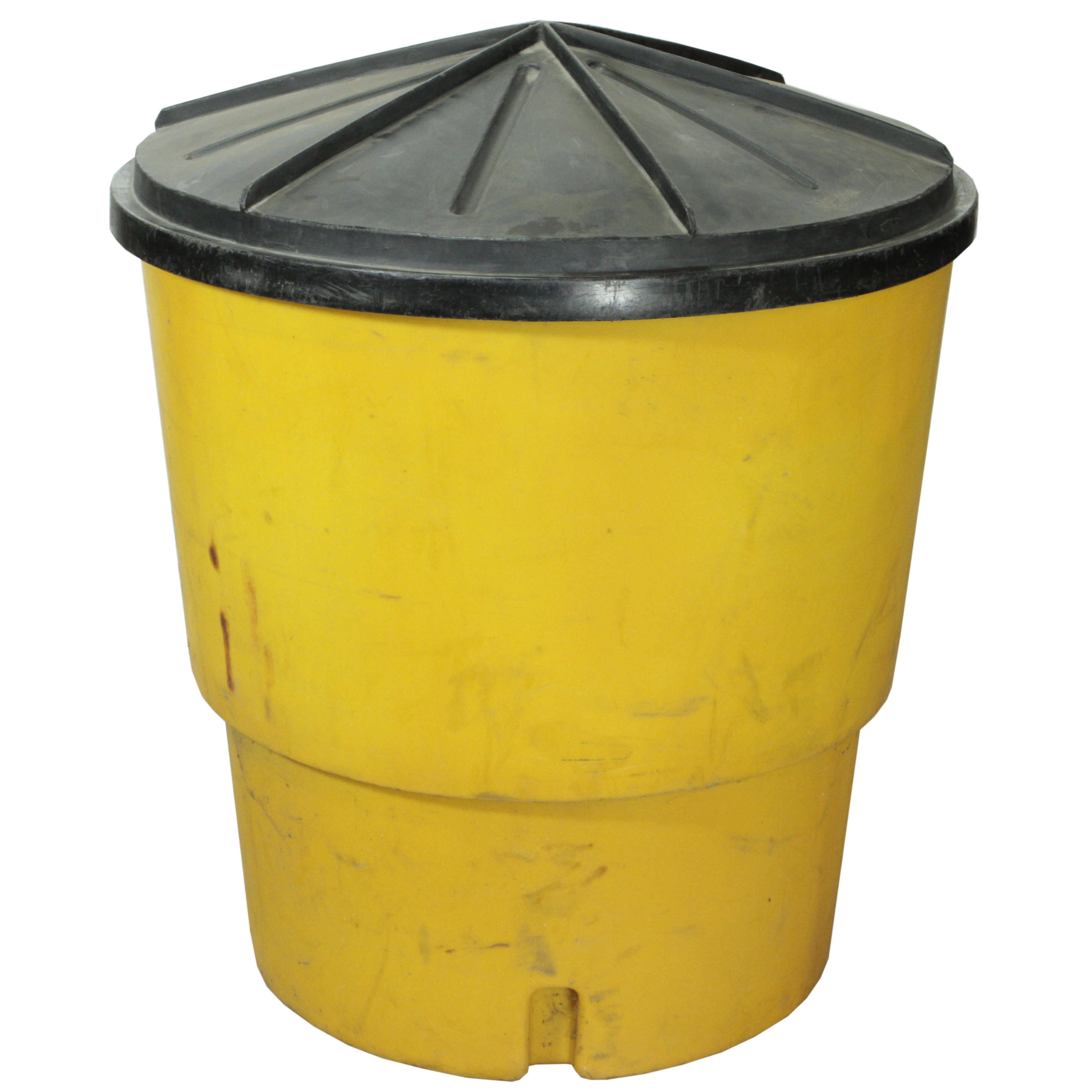 CRASH BARRICADE W/ LID / YELLOW Air Designs