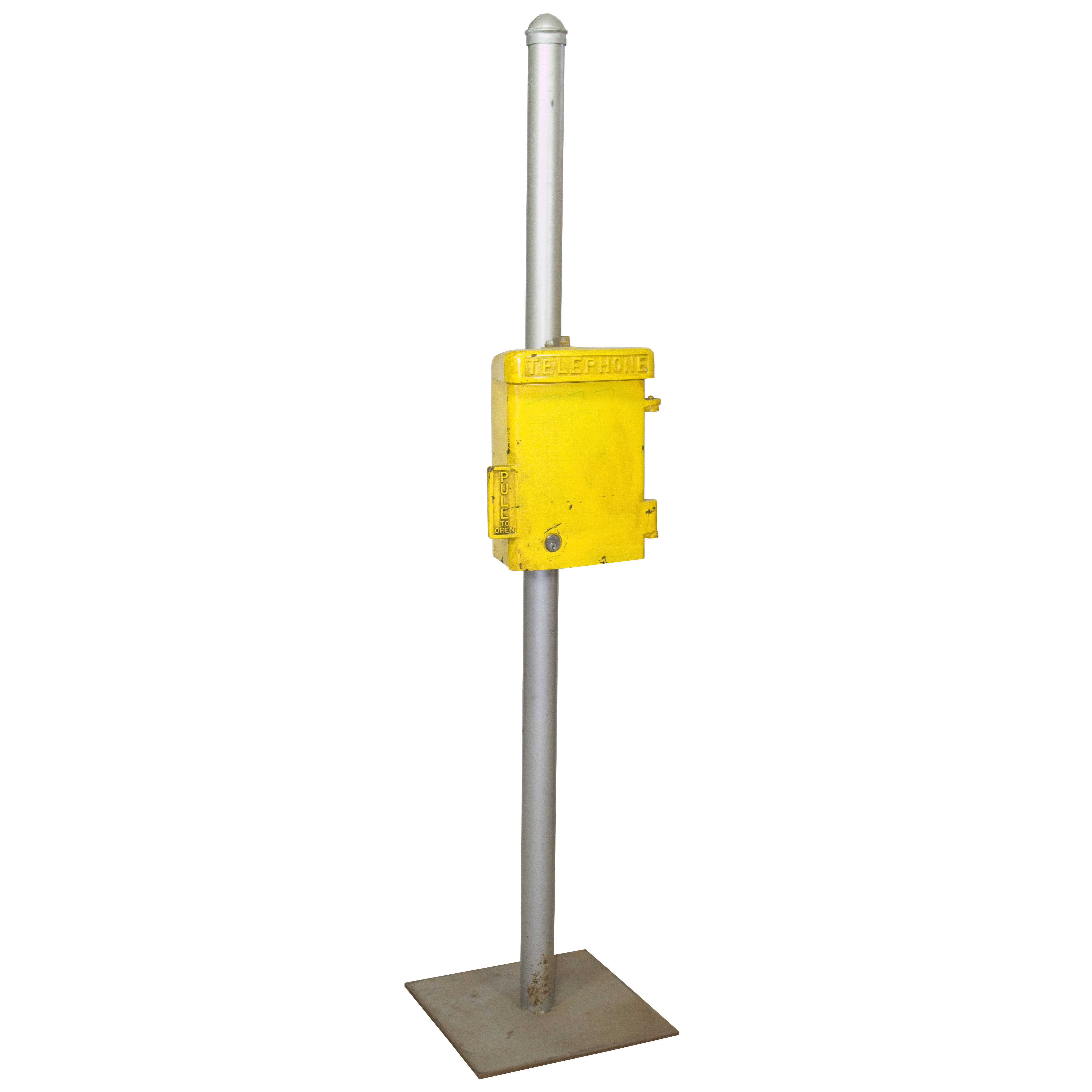EMERGENCY CALL BOX PHONE ON POLE Air Designs