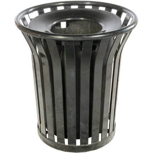 TRASH CAN / FASTFOOD W/ TRAY HOLDER / BEIGE Air Designs