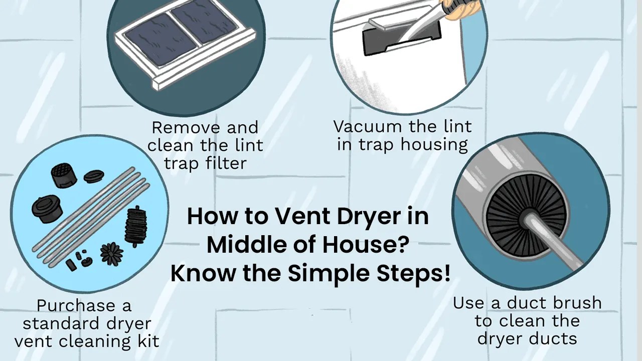How to Vent Dryer in Middle of House? Know the Simple Steps!