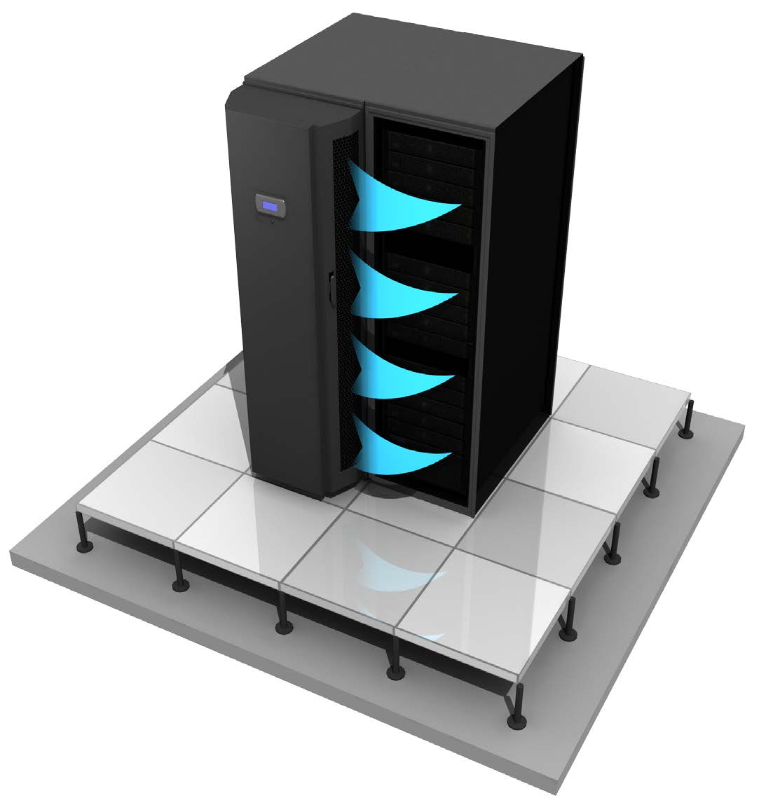 InRak™ 300mm Airedale IT Cooling Equipment