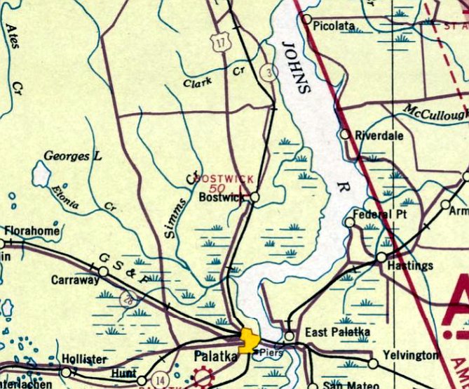 Abandoned & LittleKnown Airfields Florida, Southwestern Jacksonville area