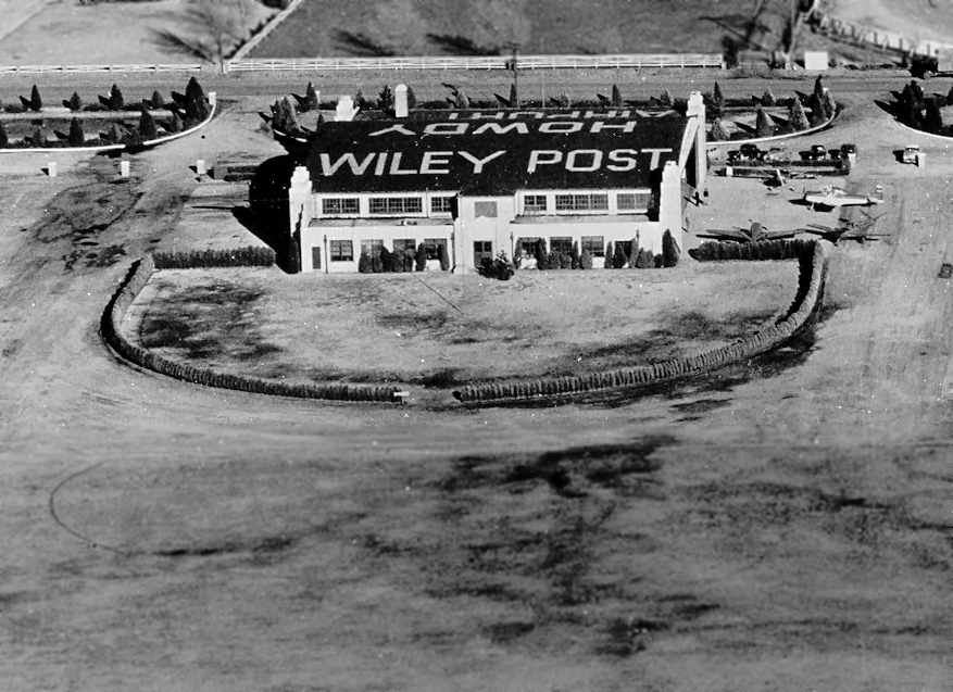 Construction at Wiley Post Airport