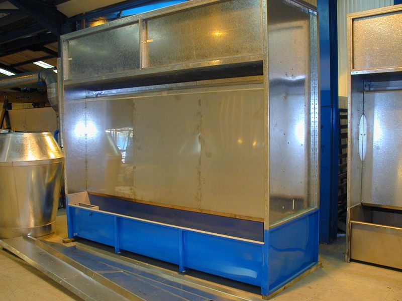 Water Wash Spray Booths