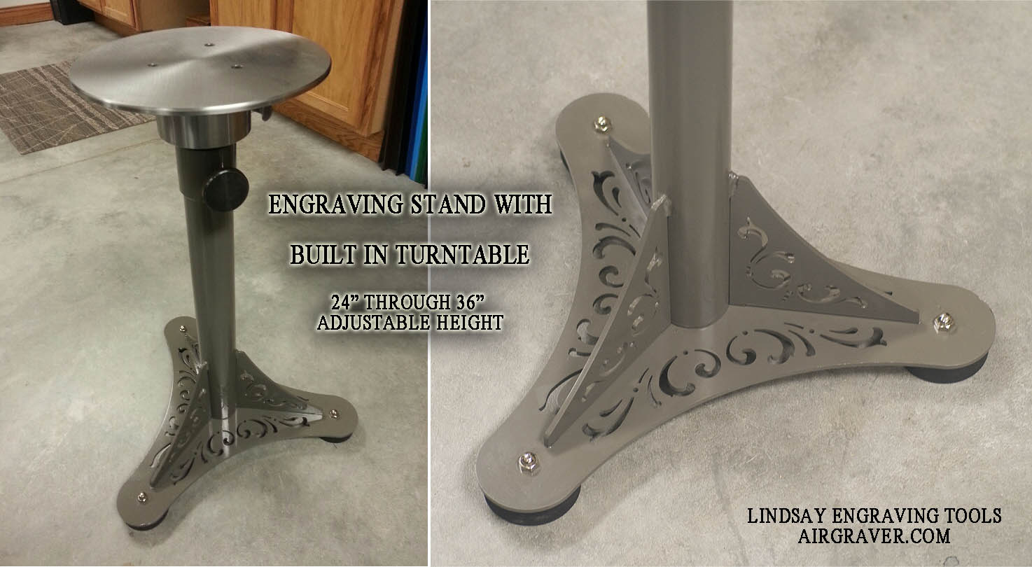 Engraving Benches and stands