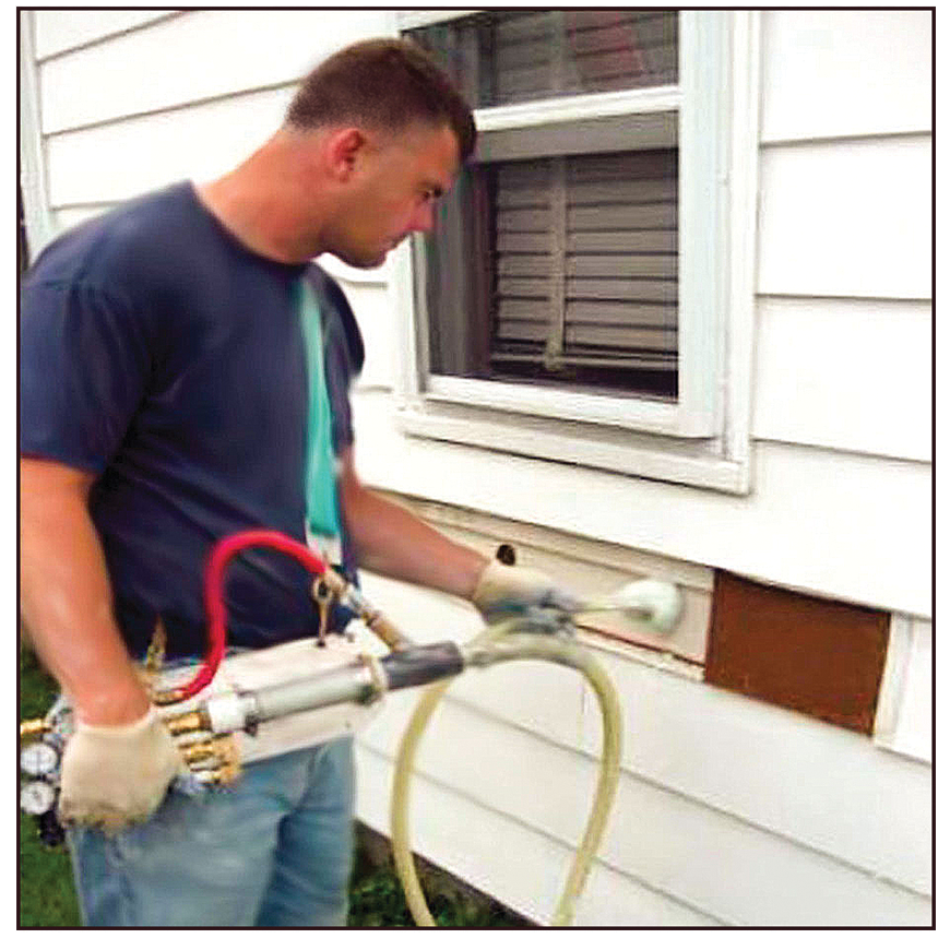 No Toxic Fumes Airkrete All Green Spray Foam Insulation!